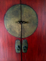 Chinese Cabinet Front Detail